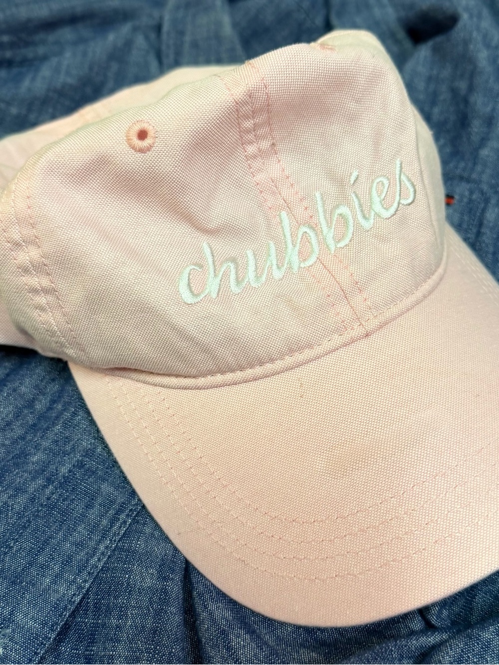 Chubbies Pink Baseball Cap